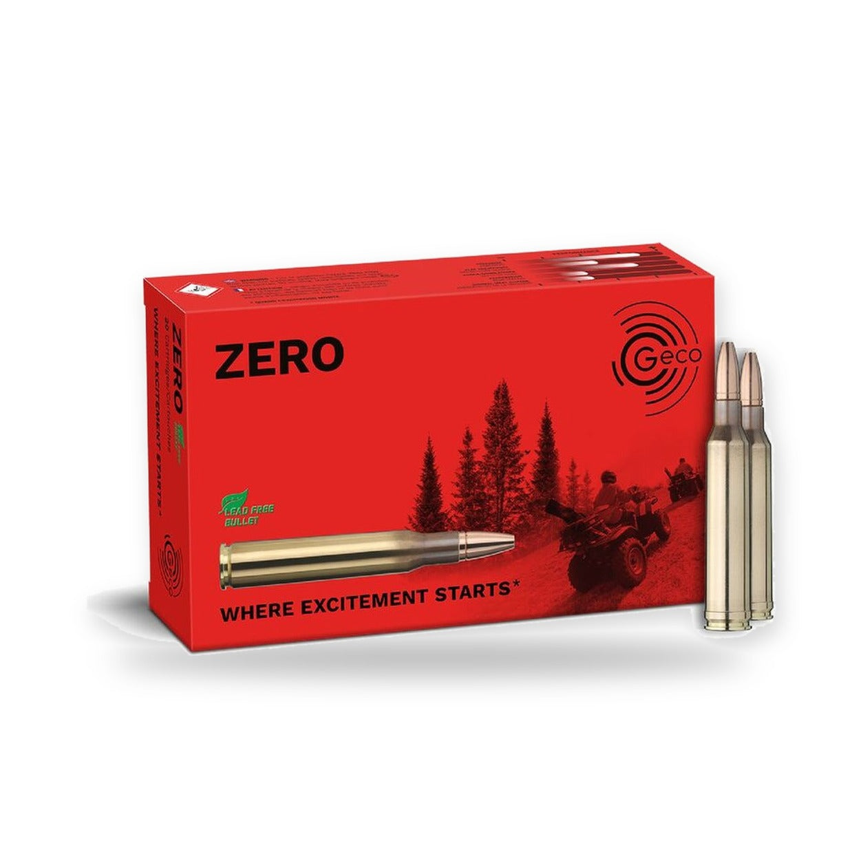 Geco - 7mm Rem Mag - Zero - 8.2g - 20/ask