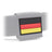 Eemann Tech - German Flag PVC Patch 3x5cm with Hook and Loop Fastener