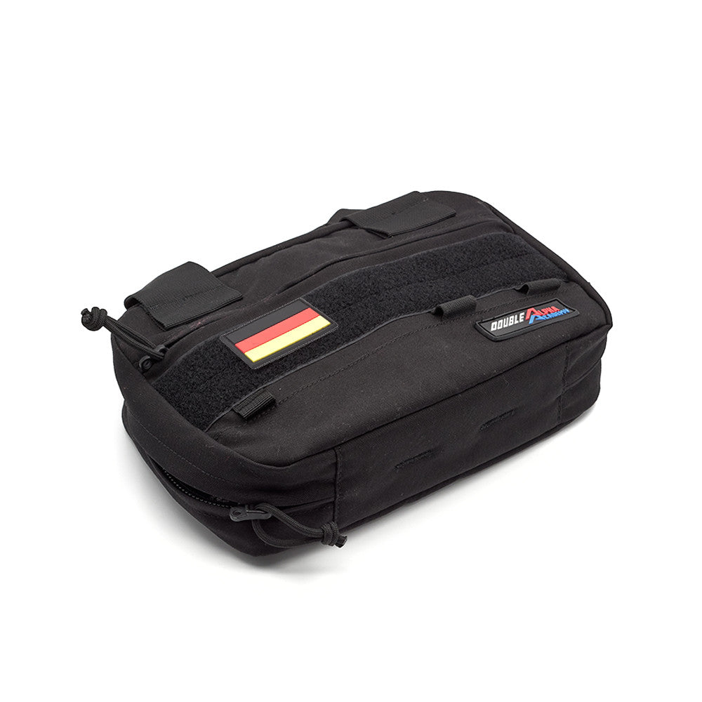 Eemann Tech - German Flag PVC Patch 3x5cm with Hook and Loop Fastener