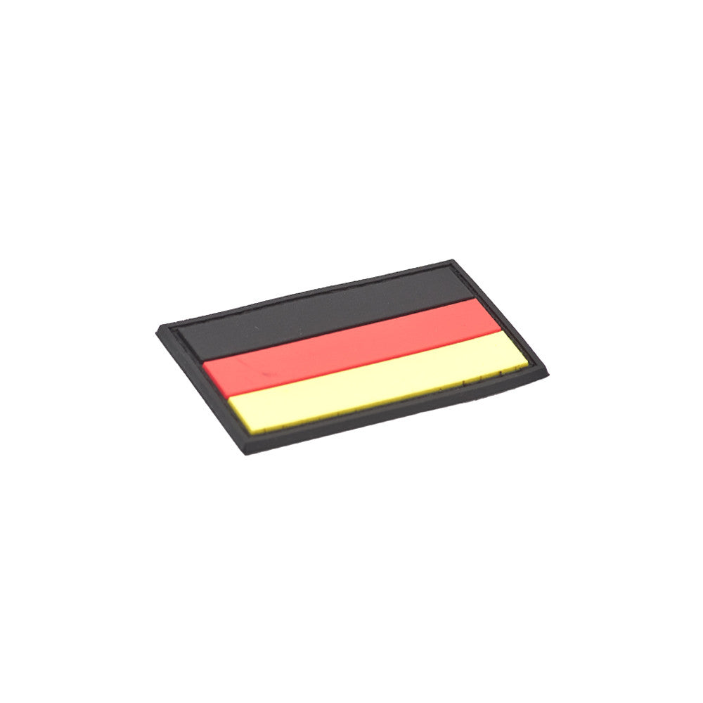 Eemann Tech - German Flag PVC Patch 3x5cm with Hook and Loop Fastener