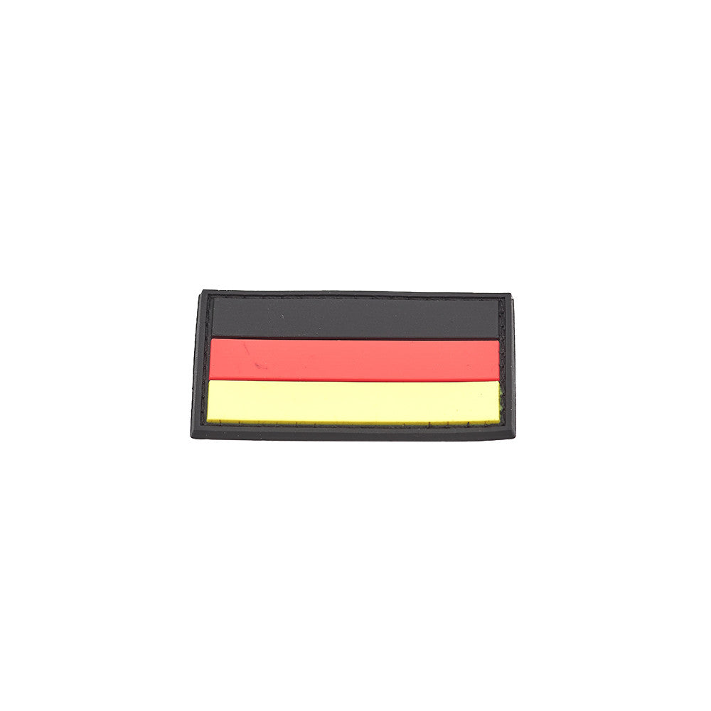Eemann Tech - German Flag PVC Patch 3x5cm with Hook and Loop Fastener