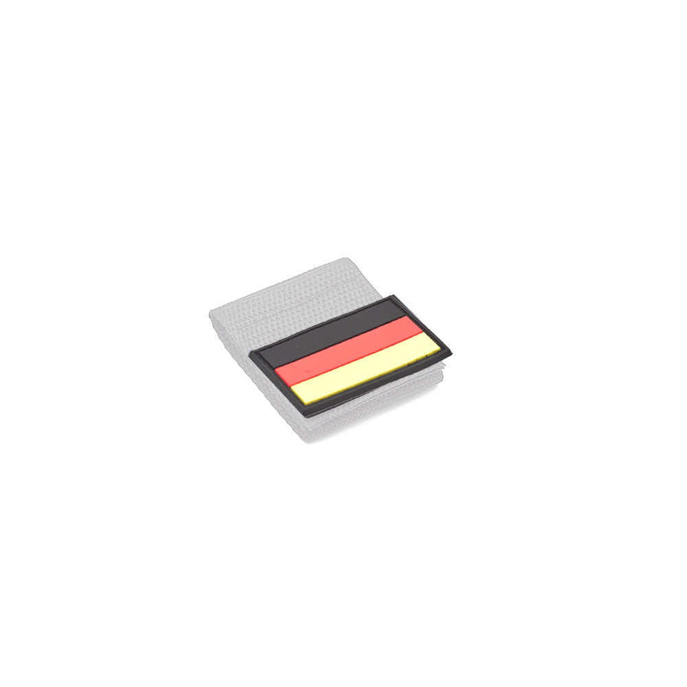 Eemann Tech - German Flag PVC Patch 3x5cm with Hook and Loop Fastener