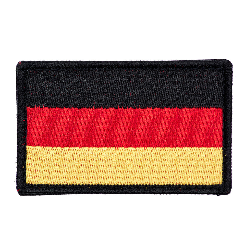 Eemann Tech - Germany Flag Embroidery Patch with Fastener Hook and Loop