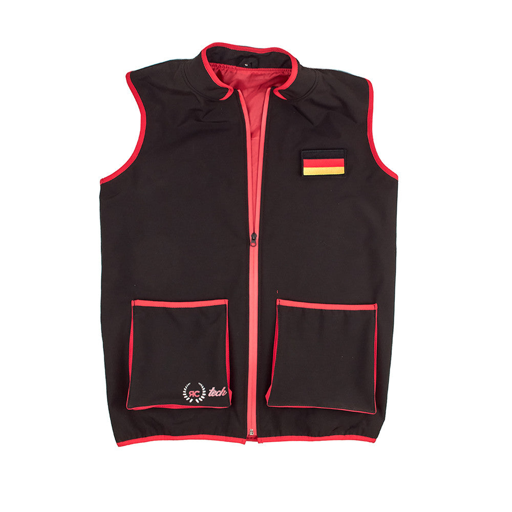 Eemann Tech - Germany Flag Embroidery Patch with Fastener Hook and Loop