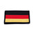Eemann Tech - Germany Flag Embroidery Patch with Fastener Hook and Loop