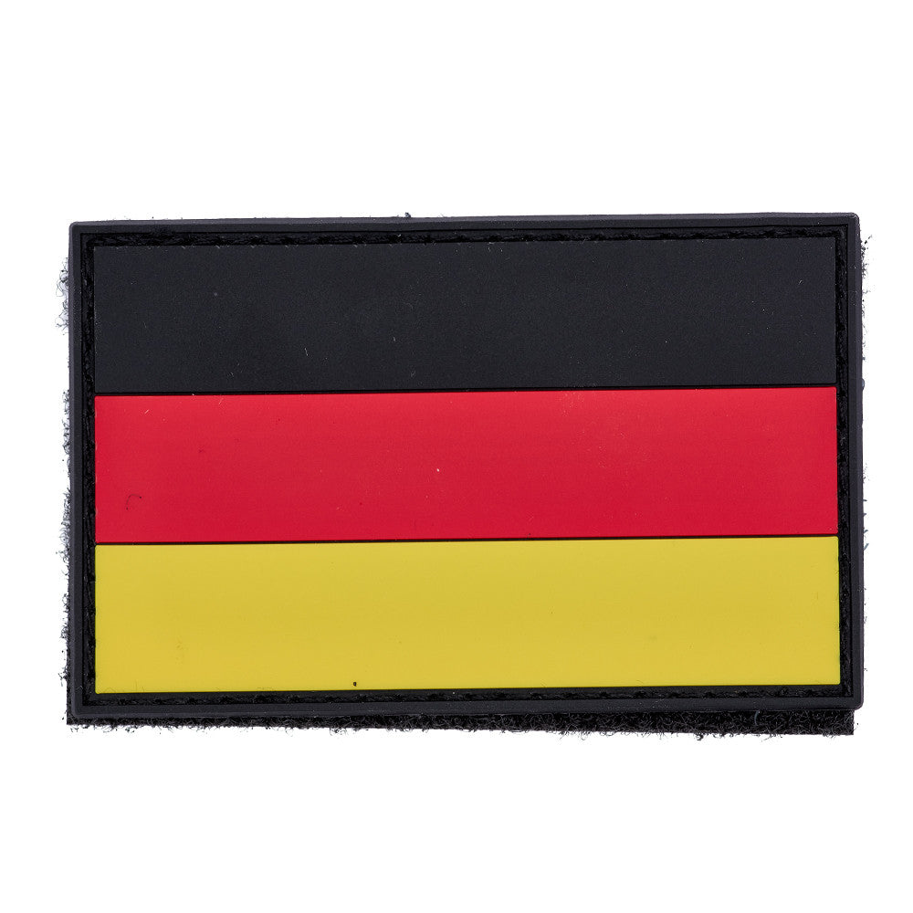 Eemann Tech - Germany Flag PVC Patch with Hook and Loop Fastener
