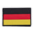 Eemann Tech - Germany Flag PVC Patch with Hook and Loop Fastener