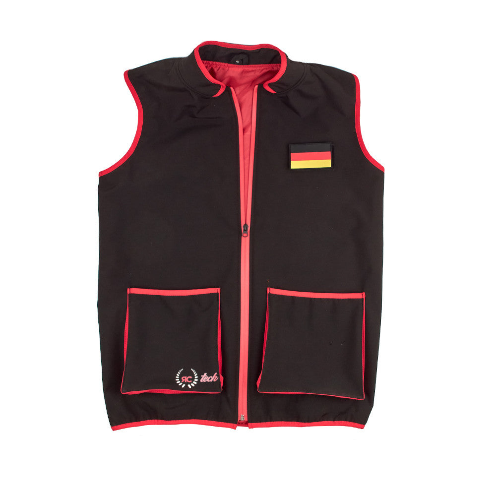 Eemann Tech - Germany Flag PVC Patch with Hook and Loop Fastener