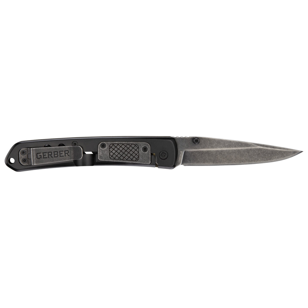 Grön Gerber Affirm fällkniv med clip point-blad – bild 2