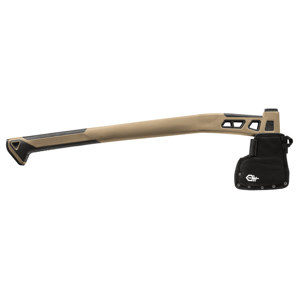Gerber Bushcraft yxa i Coyote med gummigrepp – bild 2