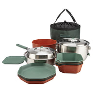 Gerber ComplEAT Cook Set med gryta, traktörpanna, tallrikar och skålar