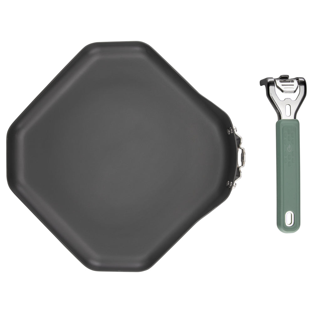 Gerber ComplEAT fyrkantig grillpanna i kolstål med avtagbart handtag – bild 2