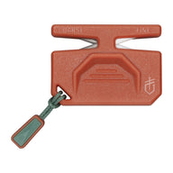 Orange Gerber ComplEAT knivslip med diamant- och keramikstav