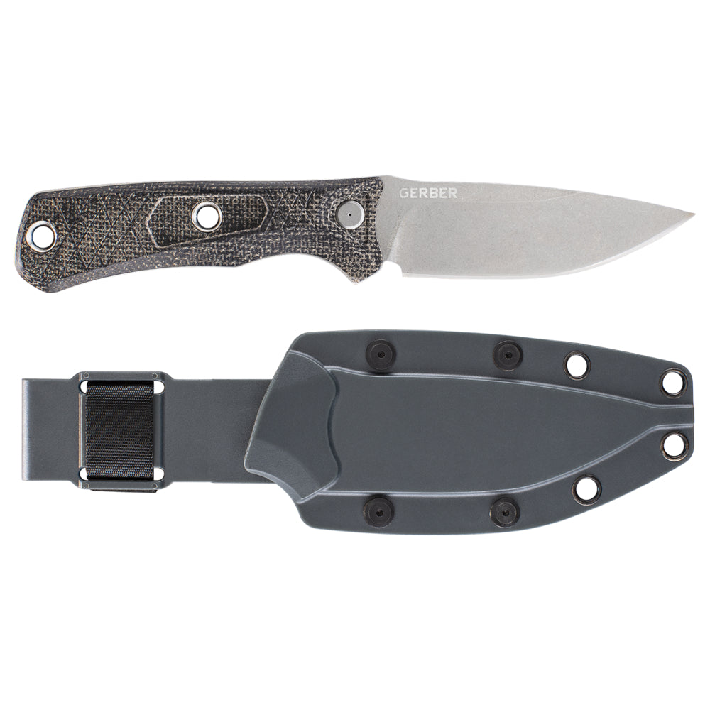 Gerber Convoy kniv med 440A-blad, Micartahandtag och nylonslida