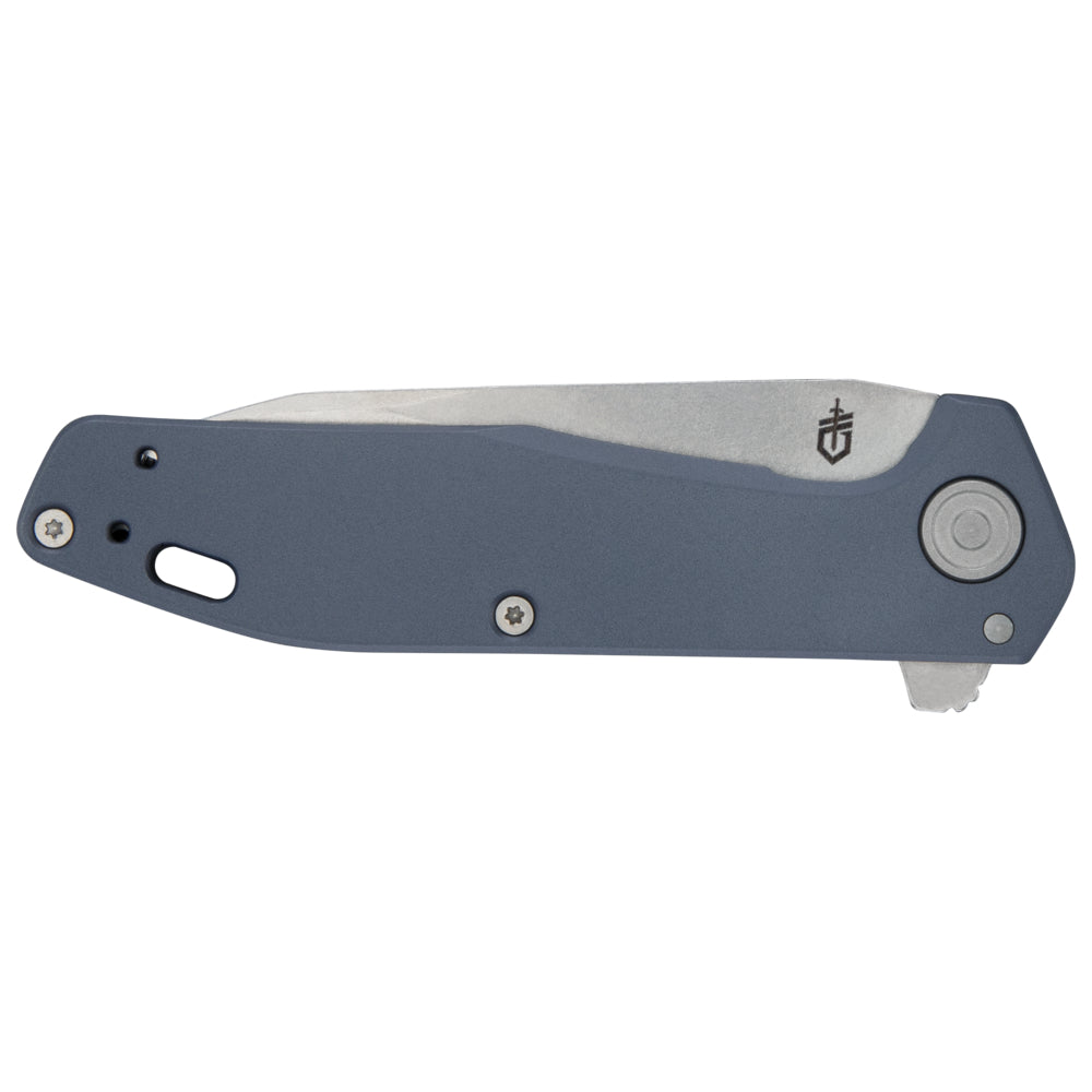 Blå Gerber Fastball fällkniv med Wharncliffe-blad – bild 2
