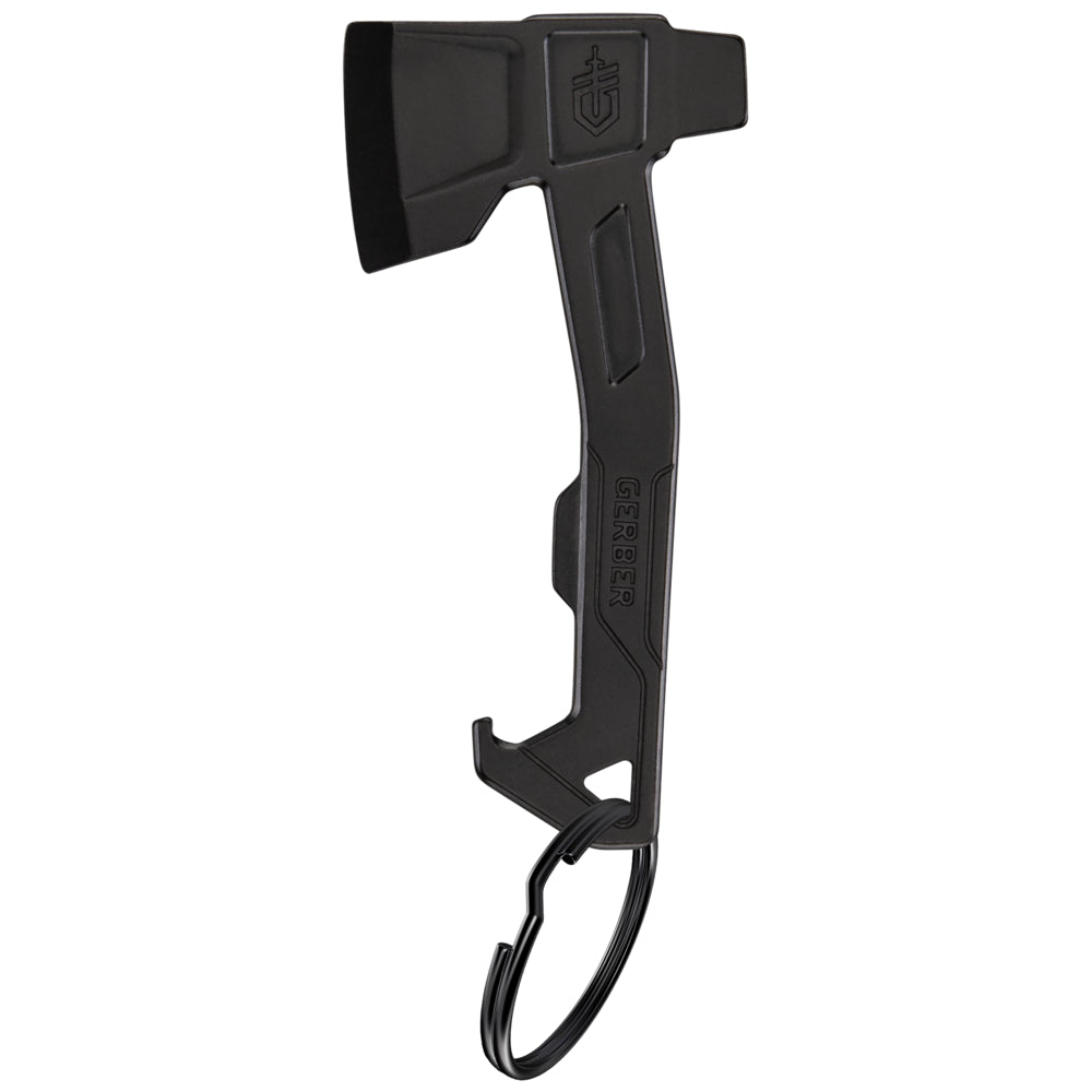 Svart Gerber Hatchet multiverktyg med nyckelringsfäste – bild 2