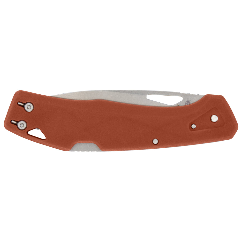 Gerber LST fällkniv med orange handtag och avtagbart fickclips – bild 2