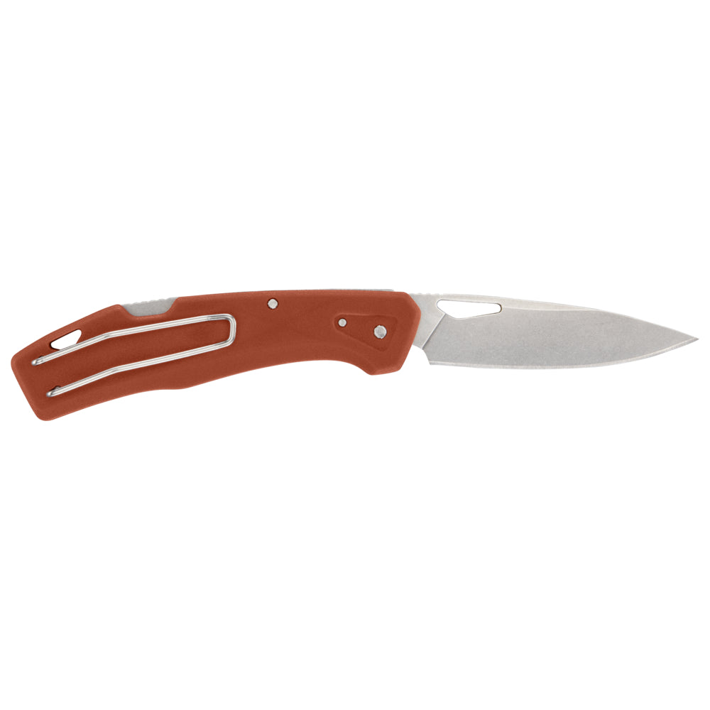 Gerber LST fällkniv med orange handtag och avtagbart fickclips – bild 4