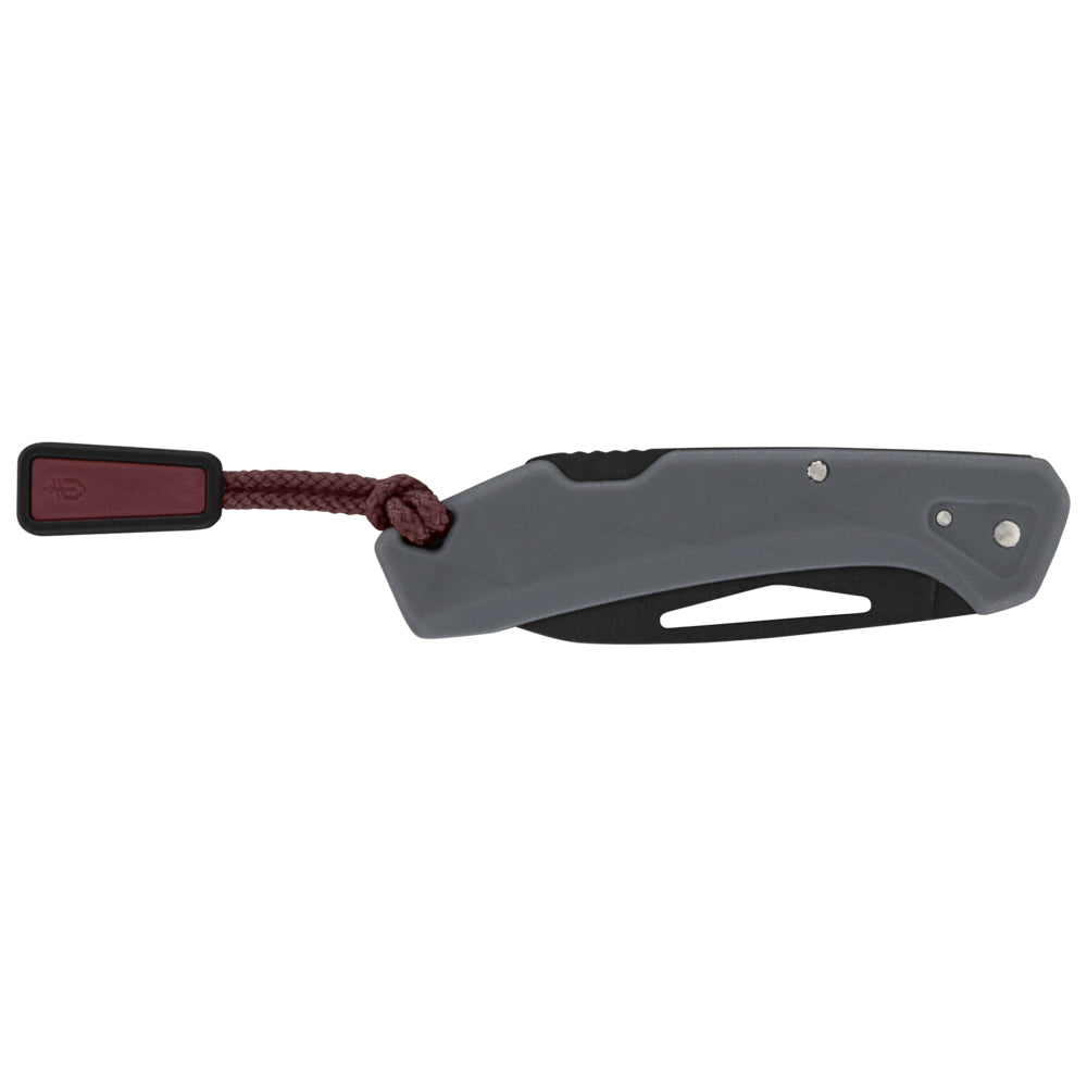 Grå Gerber LST Mini fällkniv med wharncliffe-blad – bild 4