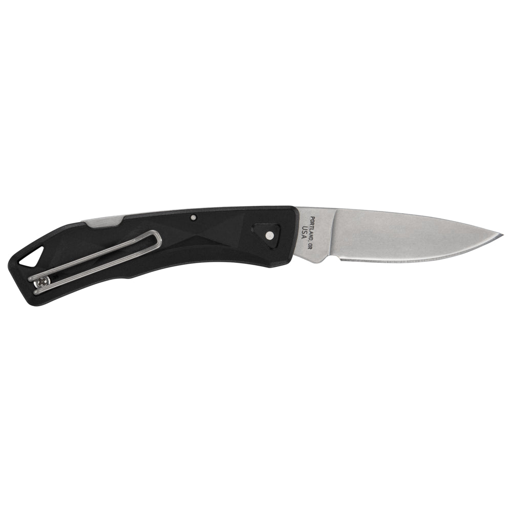Svart Gerber LST Ultra fällkniv med vändbart pocketclip – bild 5