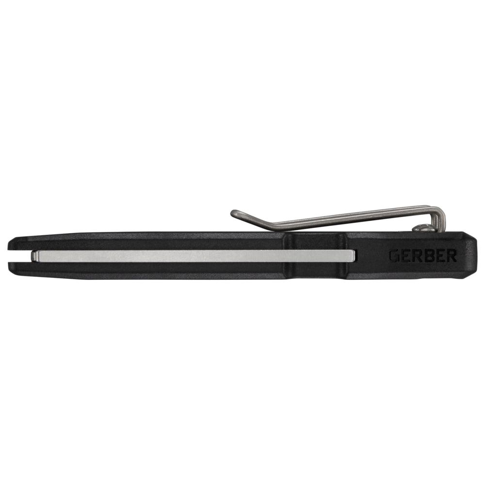 Svart Gerber LST Ultra fällkniv med vändbart pocketclip – bild 2