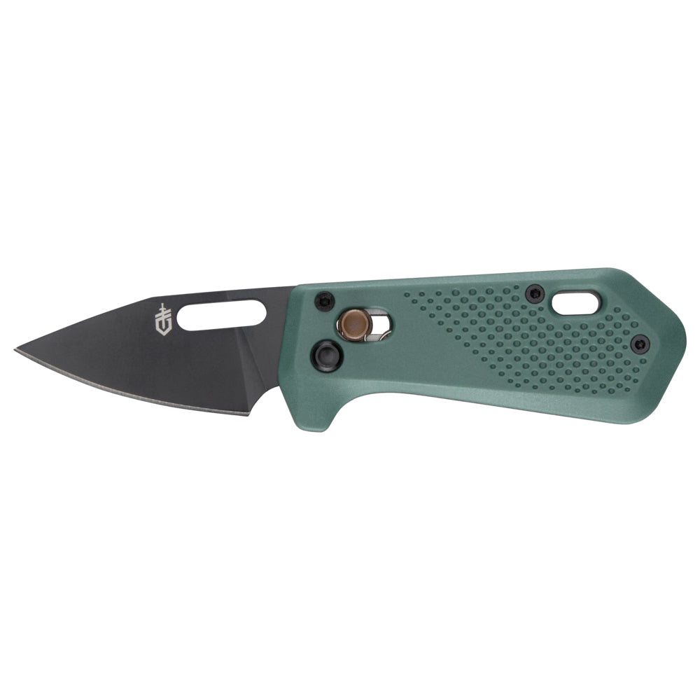 Grön Gerber Nectar fällkniv med fickclip – bild 2