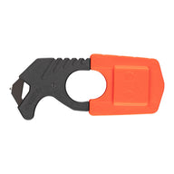 Gerber Bälteskapare 2.0 med svart yta och orange nylonfodral