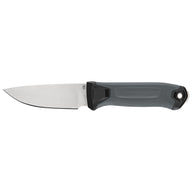 Gerber StrongArm Camp grå kniv med fast blad och slida