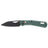 Gerber Vista fällkniv i grön och svart med fickclip