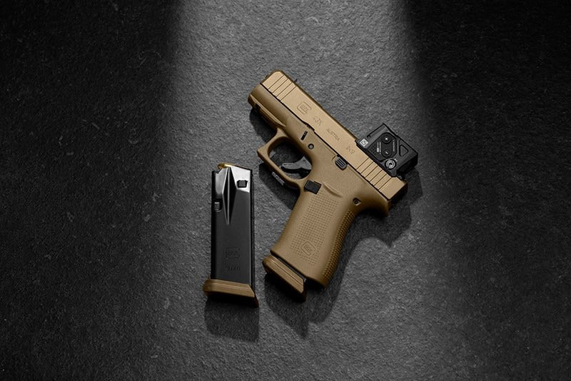 Glock - Glock 43X - A-CUT COA FS - 9x19 Combo - Coyote