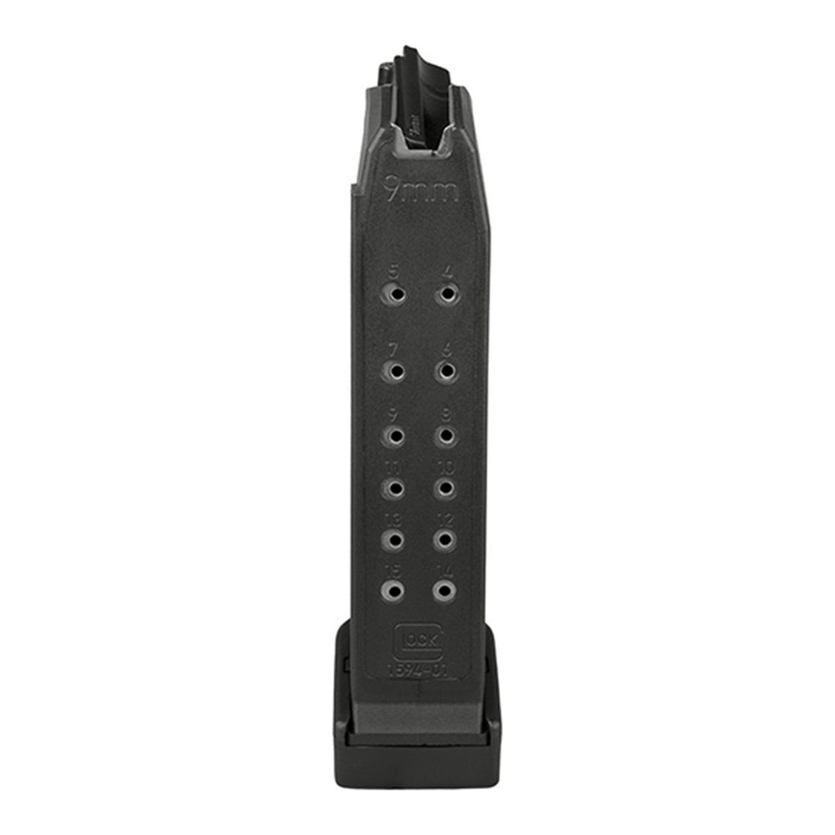 Glock - Magasin till Glock 19 - 9mm - 15 + 2 rds