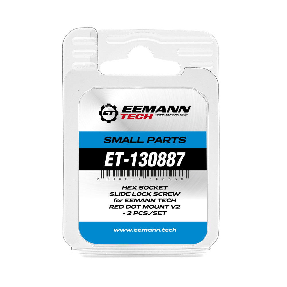Eemann Tech - Hex Socket Slide Lock Screw for Eemann Tech Red Dot Mount V2 - 2 pcs./Set