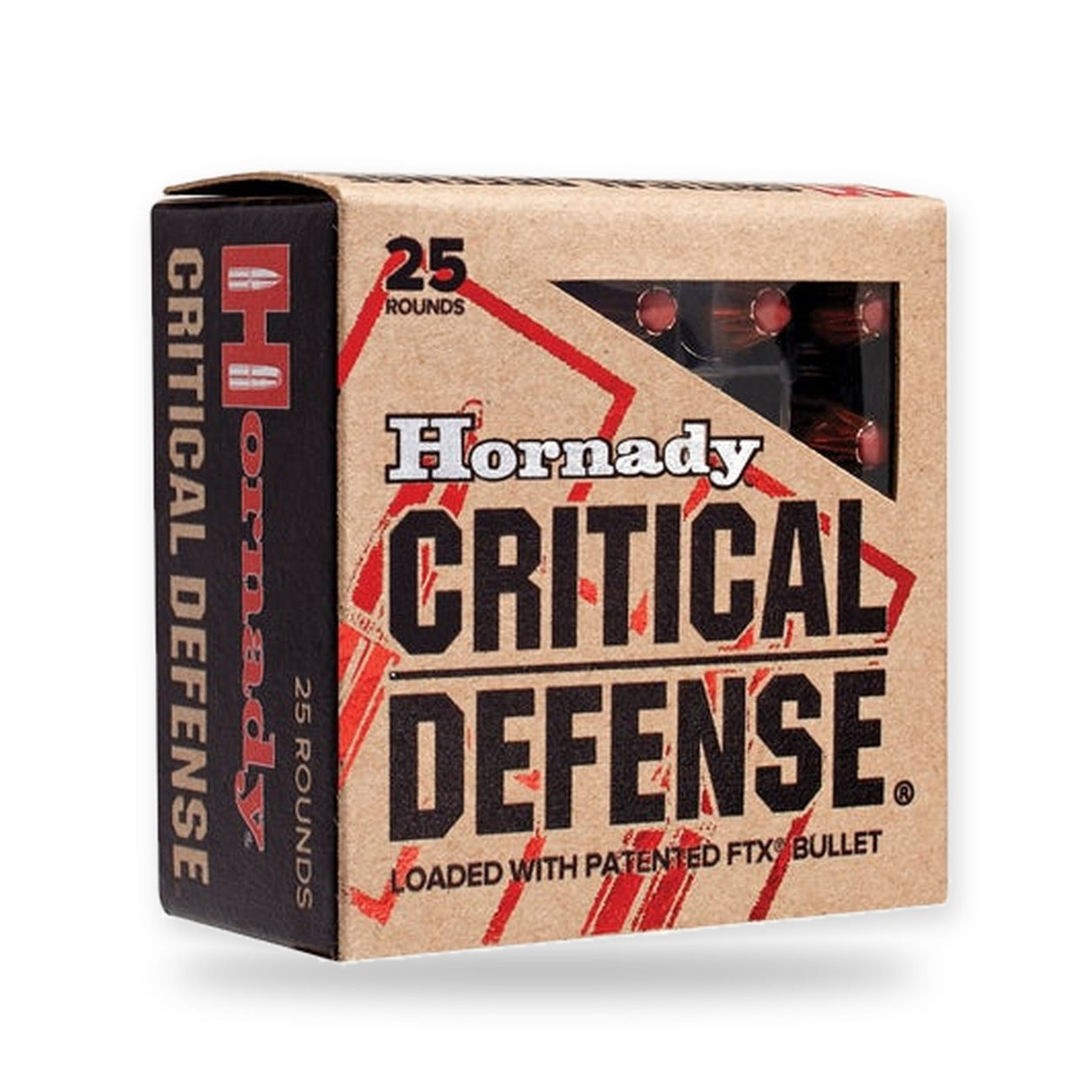 Hornady - 38 Spl - Critical Defense - 90 gr - Lite FTX CD - 25/Box