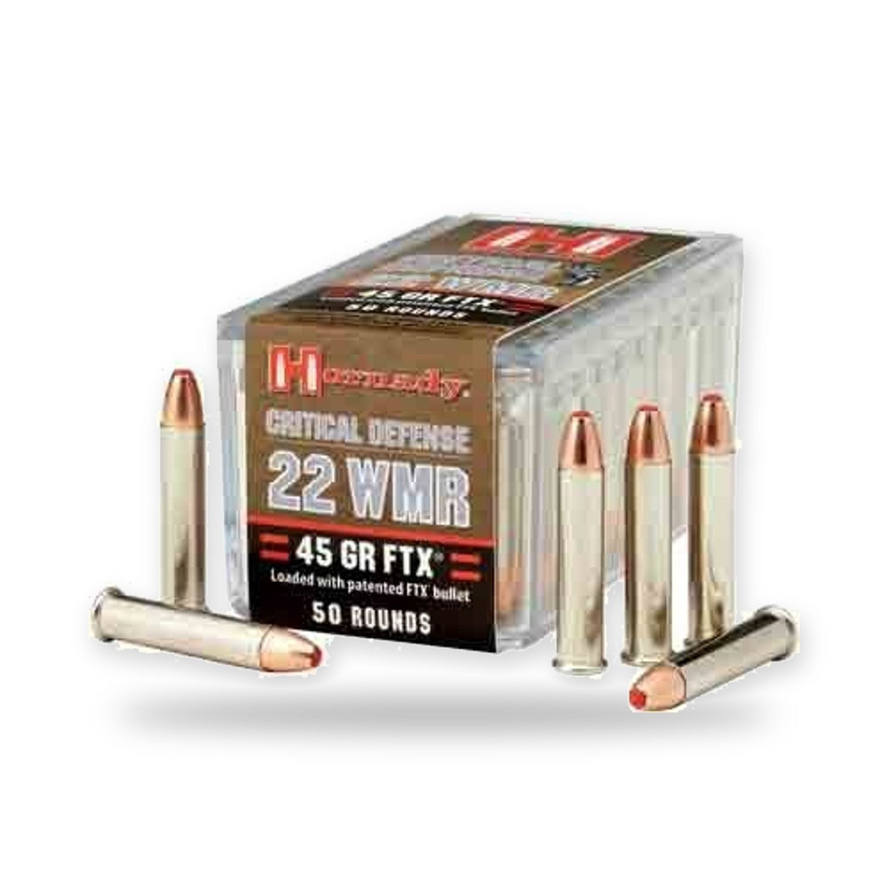 Hornady - 22 WMR - Critical Defense FTX - 45 gr - 50/ask