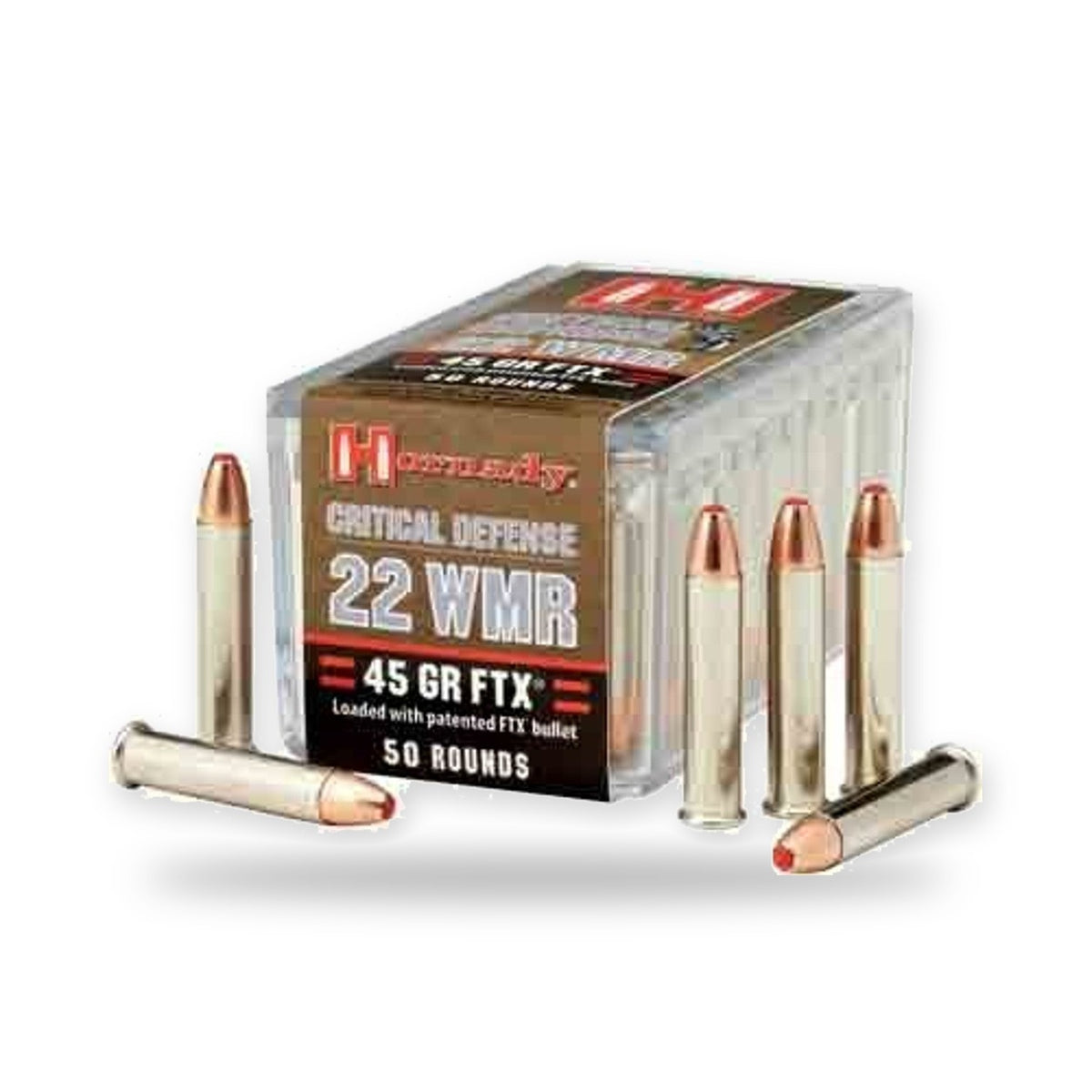 Hornady - 22 WMR - Critical Defense FTX - 45 gr - 50/ask