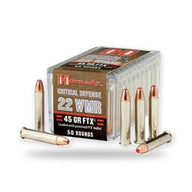 Hornady - 22 WMR - Critical Defense FTX - 45 gr - 50/ask