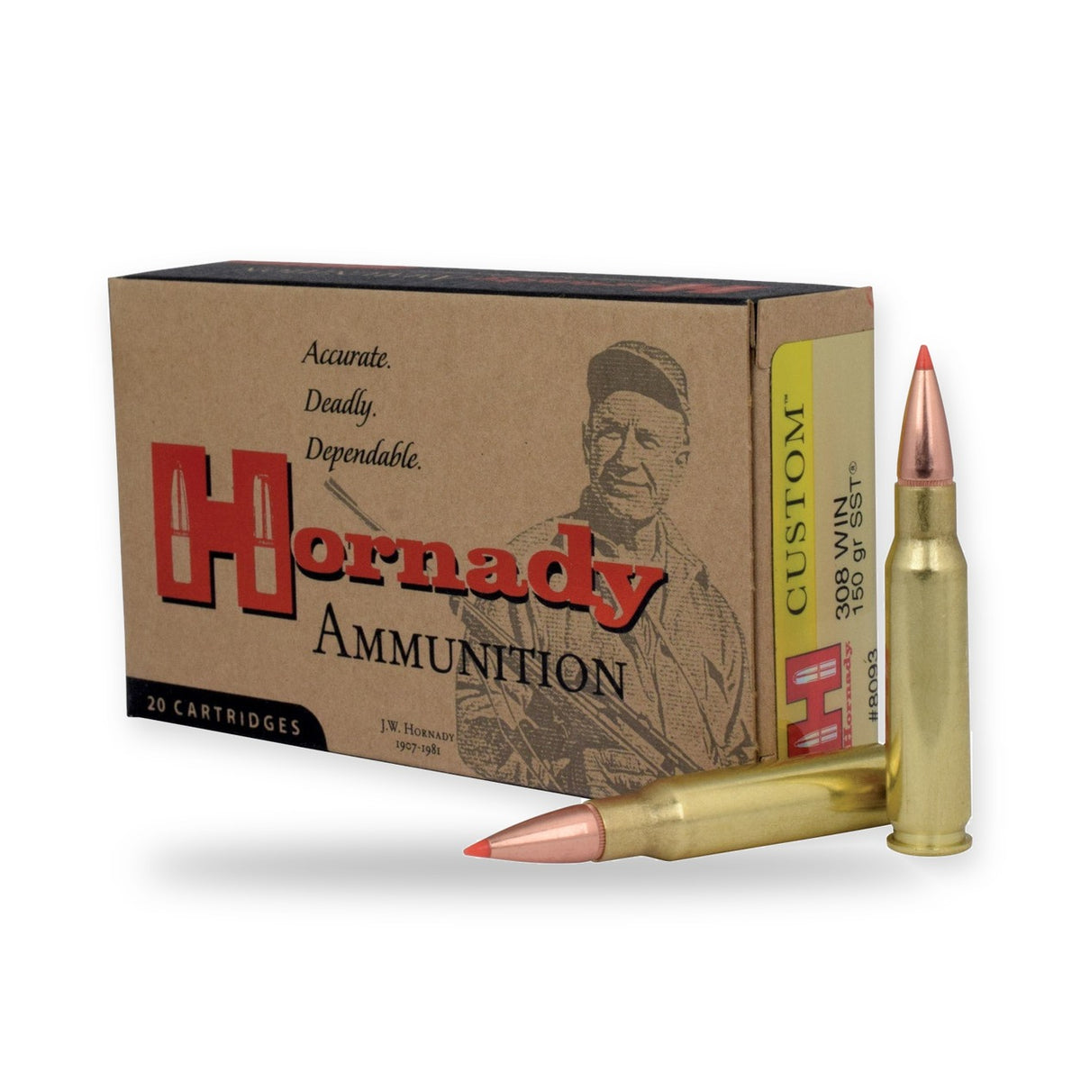 Hornady - 308 Win - Custom - 150 gr - SST - 20/Box