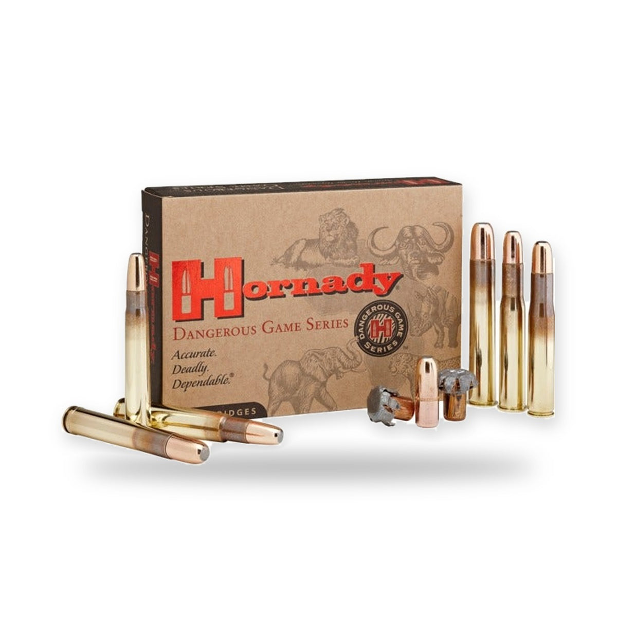 Hornady - 458 Win Mag - Dangerous Game - 500 gr - DGX Bonded - 20/Box