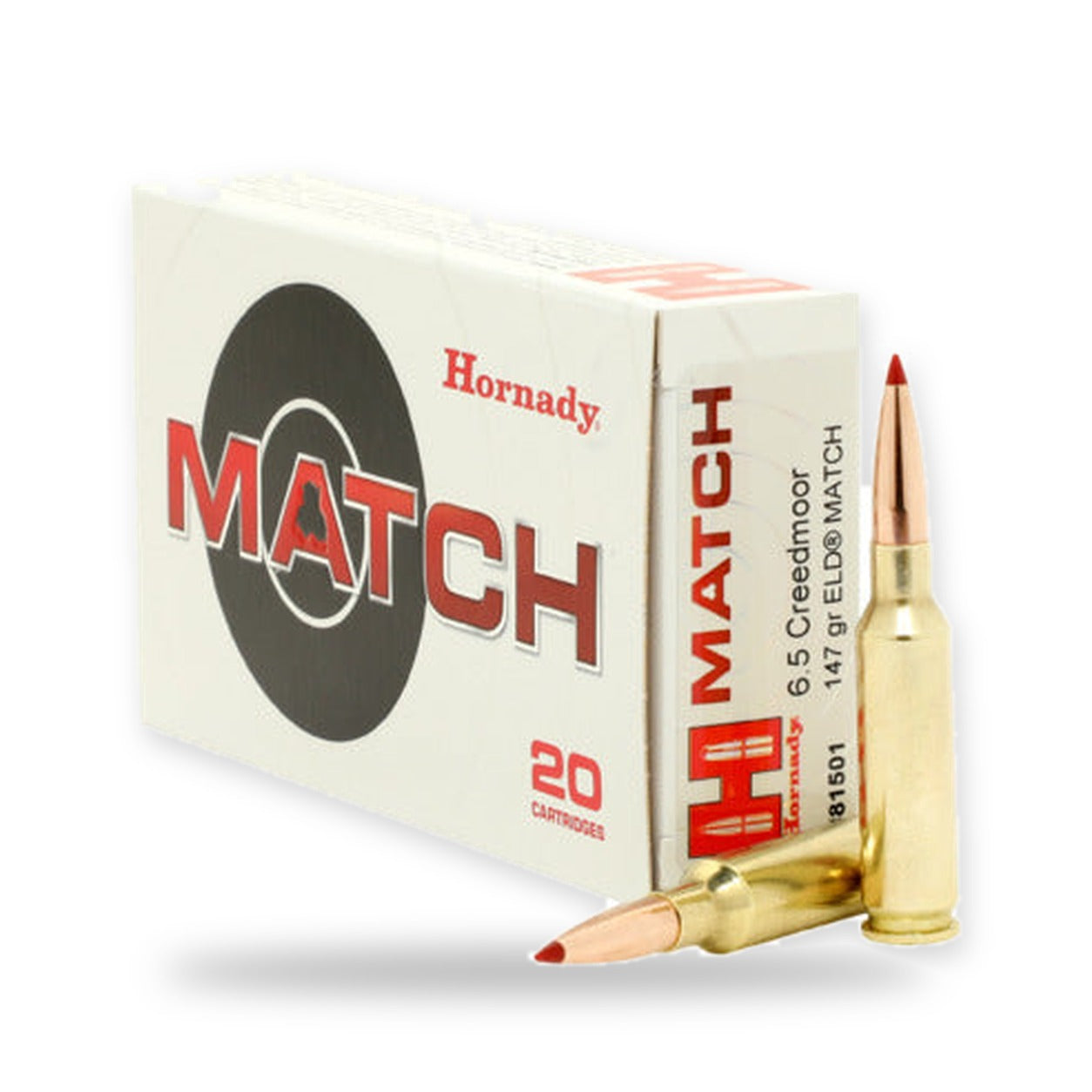 Hornady - 6.5 Creedmoor - Match - 147 gr - ELD Match - 20/Box