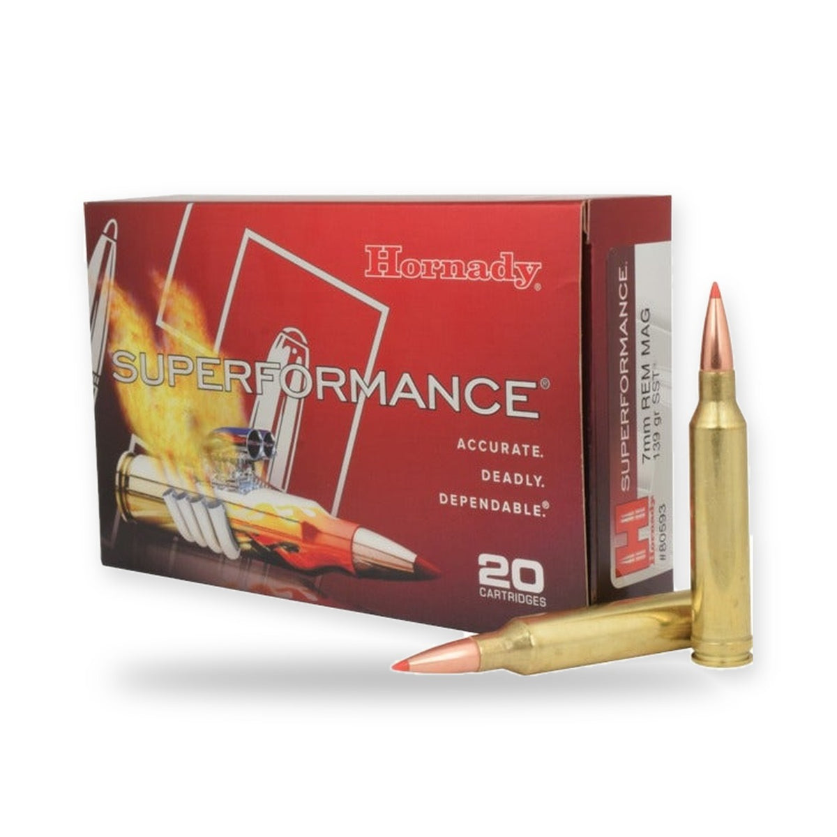 Hornady - 7mm Rem Mag - Superformance - 139 gr - SST SPF - 20/Box