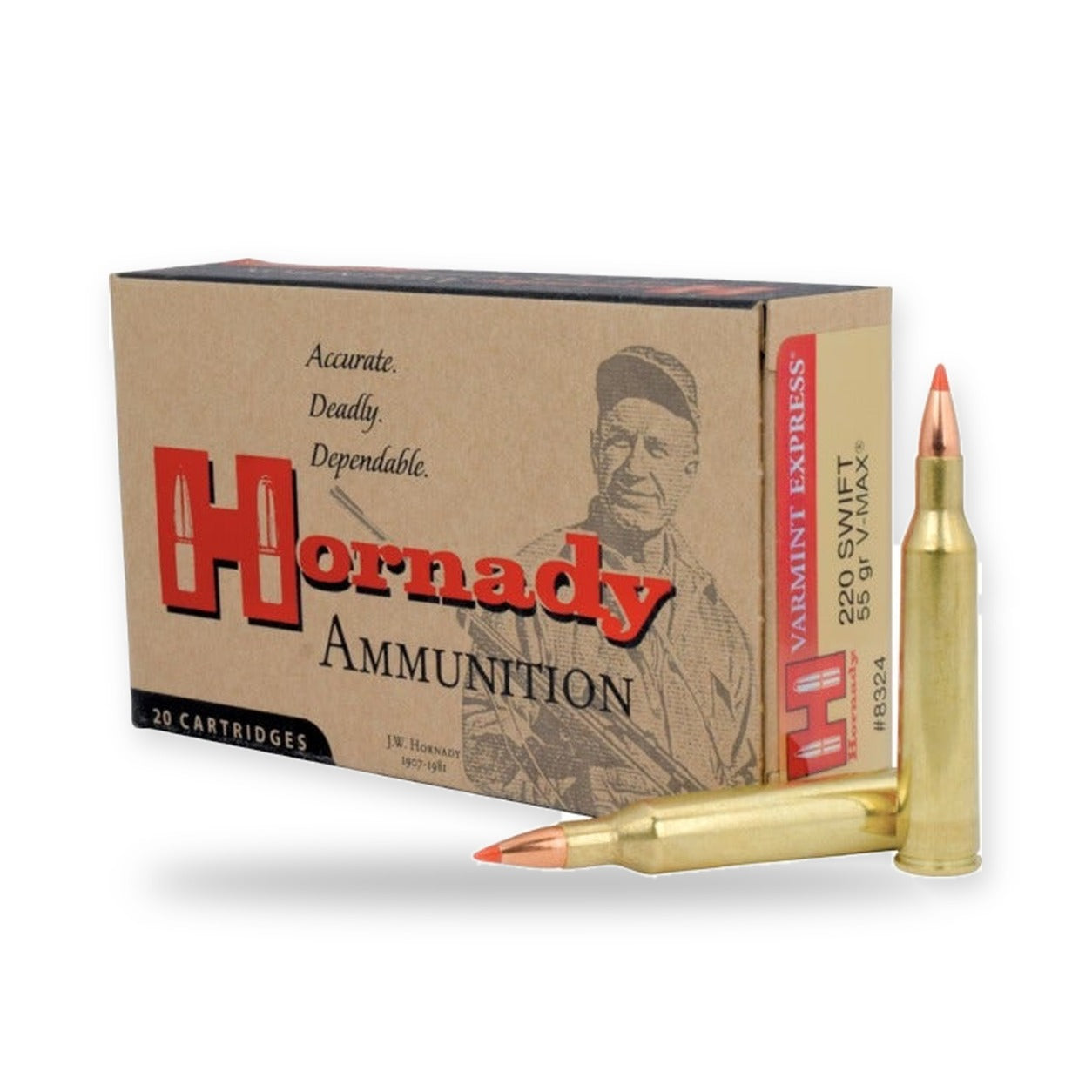 Hornady - 220 Swift - Varmint Express - 55 gr - V-MAX - 20/Box