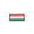 Eemann Tech - Hungarian Flag PVC Patch 3x5cm with Hook and Loop Fastener