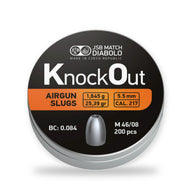 JSB - KO Slugs - 5,51mm - 1,645g - 200st