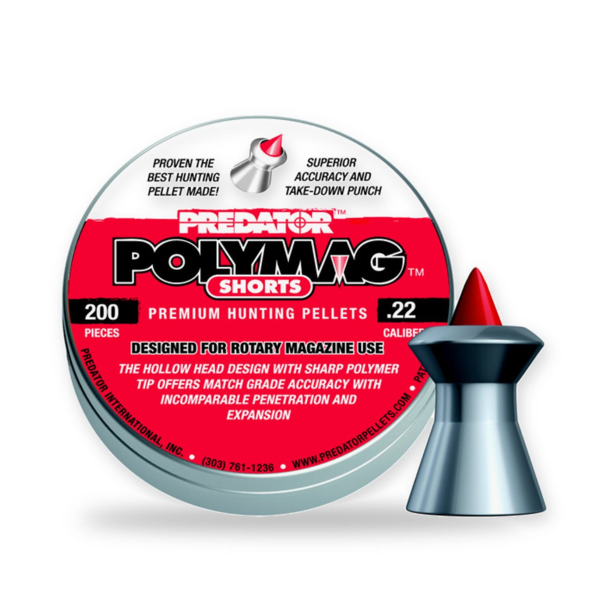JSB - Predator Polymag Shorts - 5,50mm - 1,030g - 200st