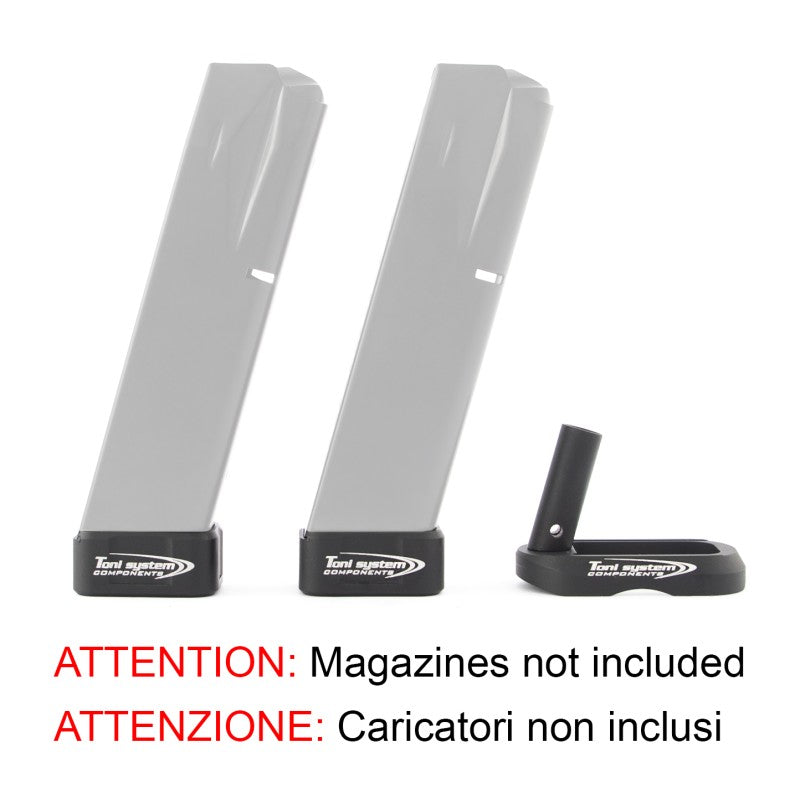 Toni System - Magwell Kit + 2 Base Pads for Beretta 92 Series