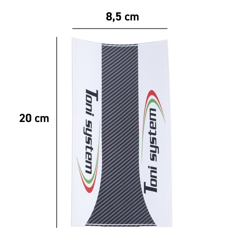 Toni System - Long Adhesive PVC Protection for Magazine Tube Extensions (4 pcs)