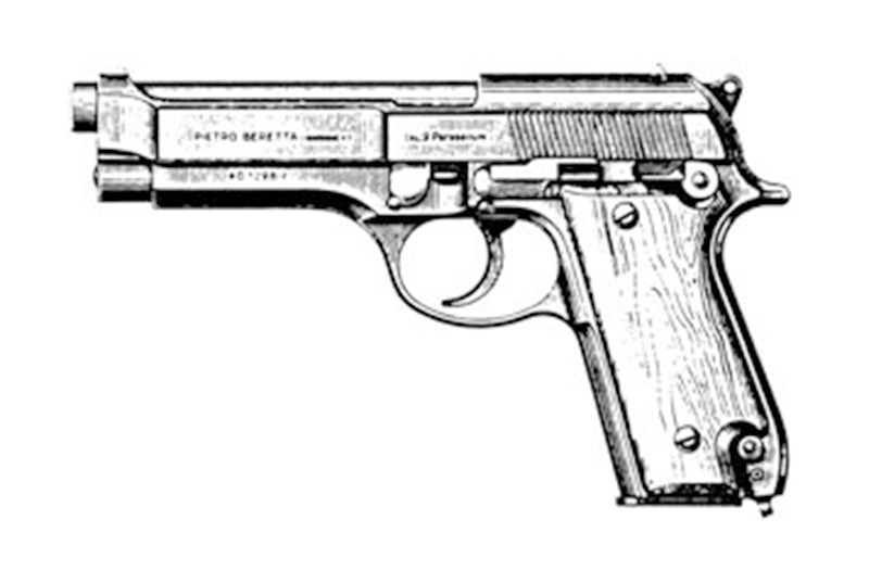 Magasin Triple K, för Beretta 92, 9 mm, 15 skott