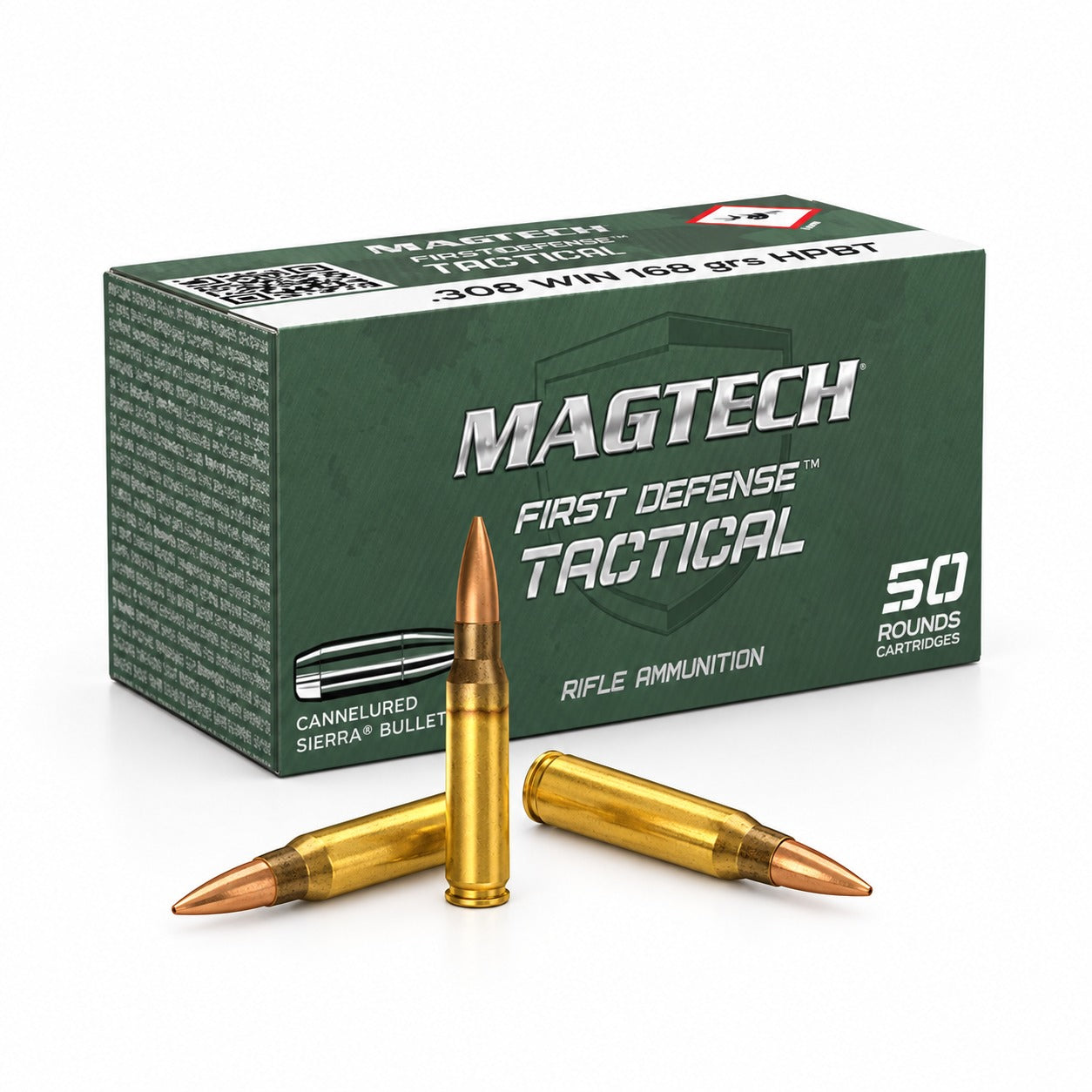 Magtech - .308 Win - 168 grs - HPBT SMK - 50 st/ask