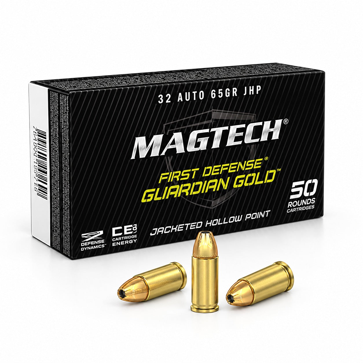 Magtech - .32 Auto - 65 grs - JHP Guardian Gold - 50 st/ask