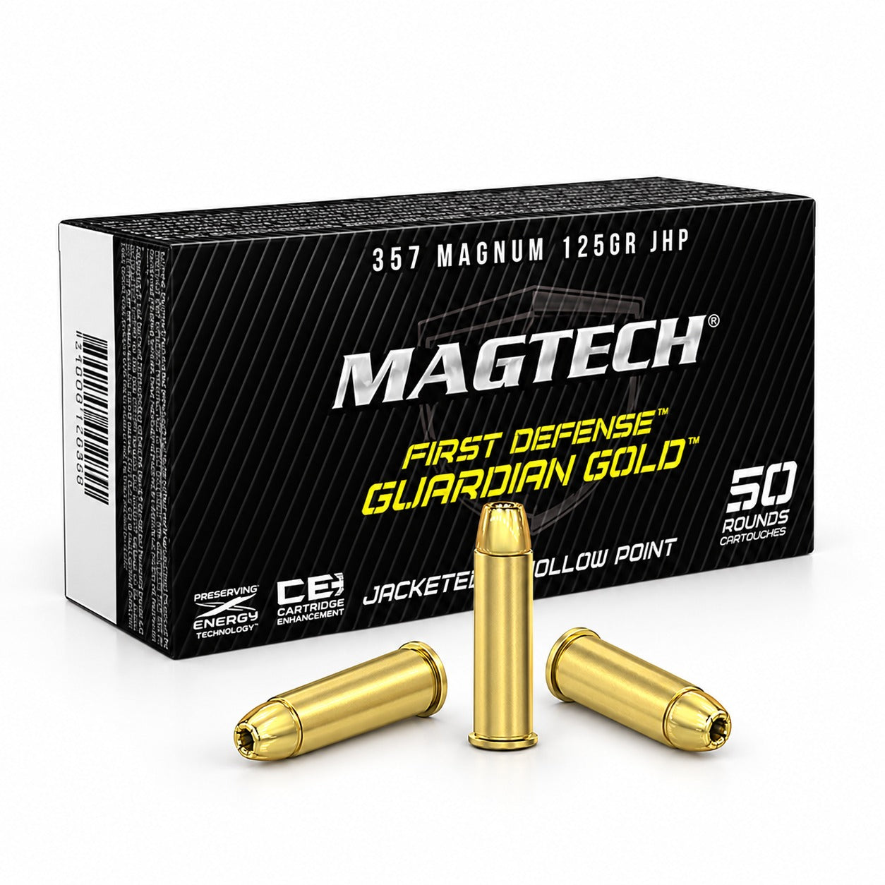 Magtech - .357 Magnum - 125 grs - JHP Guardian Gold - 50 st/ask